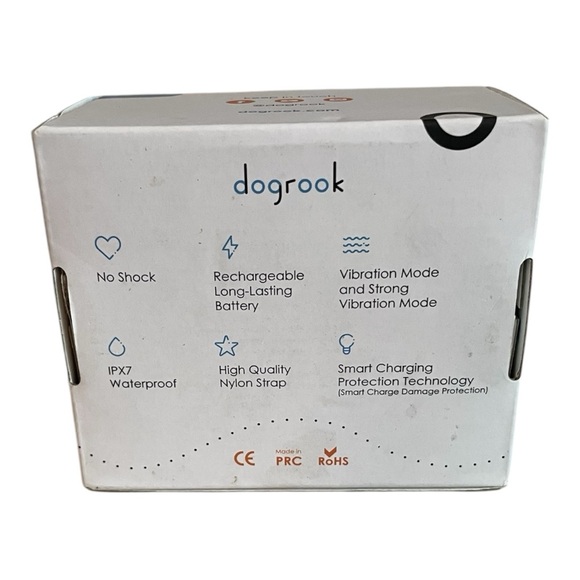 DogRook Dog Collar Black Blue Bark Control Collar for Small Dogs - Picture 5 of 5